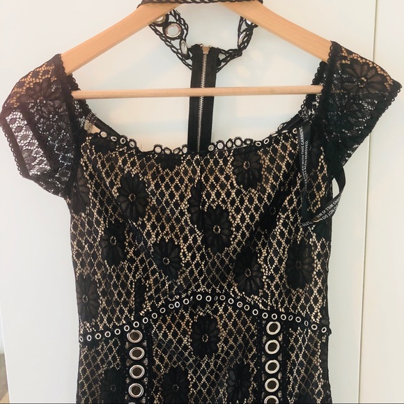 NWT Lace choker midi dress - Picture 6 of 8